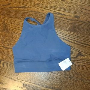 NWT Lululemon Energy High-Neck Longline Tough Bra, size 6